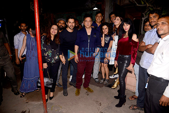 Cast of Judwaa 2 snapped partying together Cast of Judwaa 2 snapped partying together