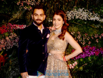 Celebs grace Anushka Sharma - Virat Kohli's Mumbai reception