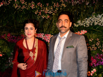 Celebs grace Anushka Sharma - Virat Kohli's Mumbai reception