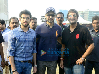 Chunkey Pandey, Minissha Lamba and Dino Morea attend the Pet Fed event