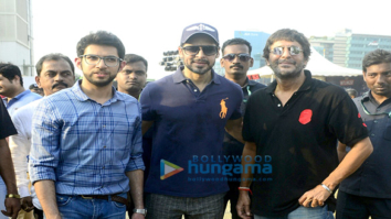Chunkey Pandey, Minissha Lamba and Dino Morea attend the Pet Fed event