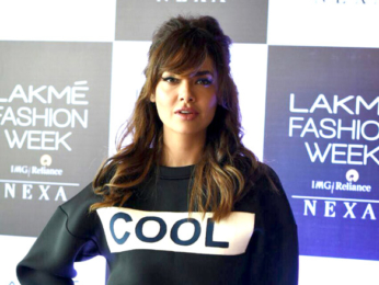Esha Gupta at Mumbai auditions of 'Lakme Fashion Week Summer Resort 2018'