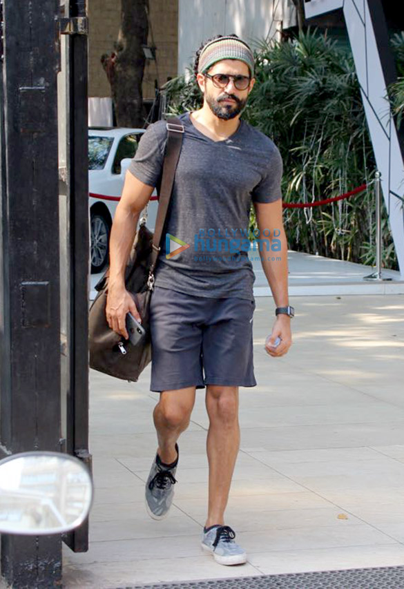 Farhan Akhtar snapped at Otters Club Farhan Akhtar snapped at Otters Club