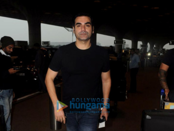 Ileana D'Cruz and Arbaaz Khan snapped at the airport