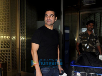 Ileana D'Cruz and Arbaaz Khan snapped at the airport