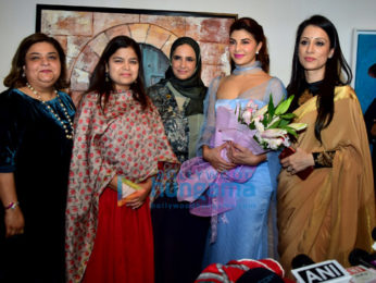 Jacqueline Fernandez, Uddhav Thackeray, Aditya Thackeray and others grace 'The Unsaid' art show