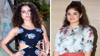 Kangana Ranaut supports Zaira Wasim after the teenager receives backlash over molestation case