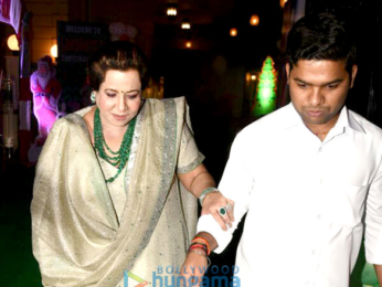 Karan Johar with Roohi and Yash at Tusshar Kapoor's Christmas bash