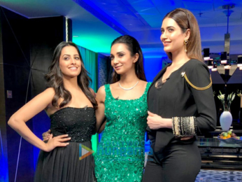 Karishma Tanna snapped at 'Table for two' chat show on Zee Cafe