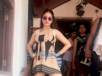 Mahi Vij snapped attending Bharti Singh's wedding