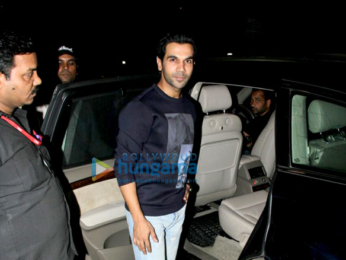 Rajkummar Rao snapped at Vidhu Vinod Chopra's office in Santacruz