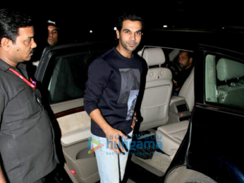 Rajkummar Rao snapped at Vidhu Vinod Chopra's office in Santacruz