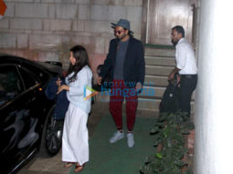 Ranveer Singh and Zoya Akhtar snapped post Gully Boy rehearsals Ranveer Singh and Zoya Akhtar snapped post Gully Boy rehearsals