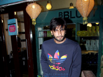 Ranveer Singh spotted outside BBLUNT