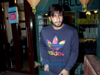 Ranveer Singh spotted outside BBLUNT