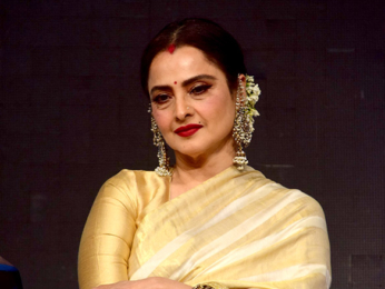 Rekha spotted at 'Smita Patil Memorial Award'