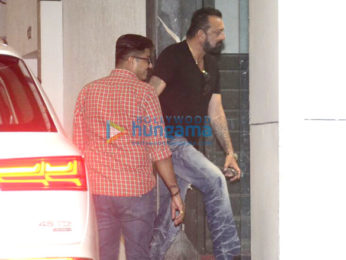 Sanjay Dutt snapped at Ashutosh Gowarikar's office in Khar