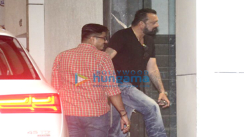 Sanjay Dutt snapped at Ashutosh Gowarikar’s office in Khar