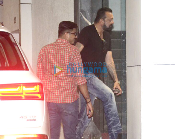 Sanjay Dutt snapped at Ashutosh Gowarikar’s office in Khar