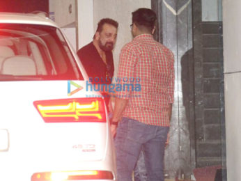 Sanjay Dutt snapped at Ashutosh Gowarikar's office in Khar