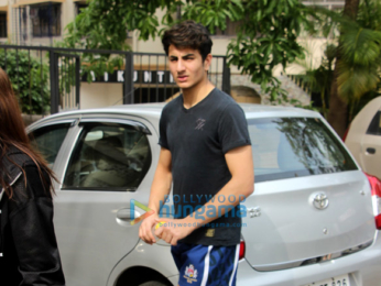 Sara Ali Khan and Ibrahim Khan snapped post their gym session