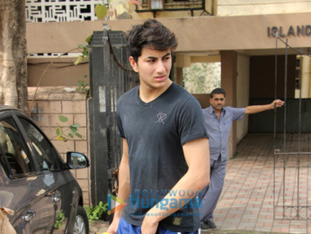 Sara Ali Khan and Ibrahim Khan snapped post their gym session
