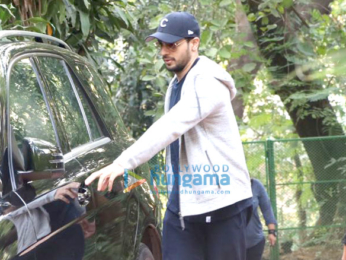 Sidharth Malhotra spotted post dance rehearsals