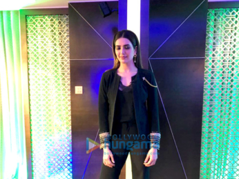Karishma Tanna snapped at 'Table for two' chat show on Zee Cafe