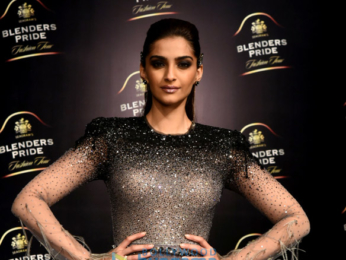 Sonam Kapoor walks the ramp for Tarun Tahiliani's at Blenders Pride Fashion Tour