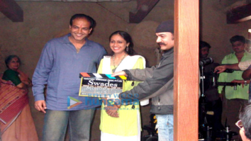 On The Sets Of The Movie Swades