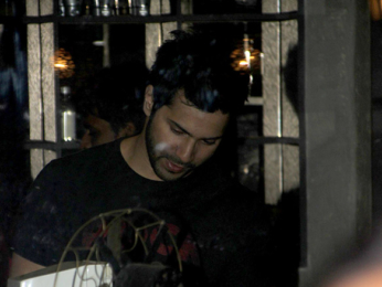 Varun Dhawan snapped at Allim Hakim's