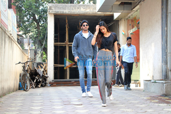 Aahan Shetty and Athiya Shetty snapped at a clinic Aahan Shetty and Athiya Shetty snapped at a clinic