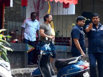 Aamir Khan snapped in Mumbai
