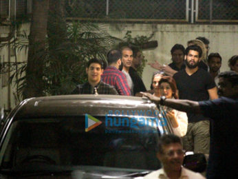 Akshay Kumar, Twinkle Khanna and R. Balki spotted at Sunny Super Sound in Juhu