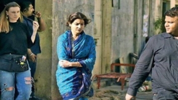 LEAKED PHOTO: Anushka Sharma dons a saree while shooting for Sui Dhaaga: Made in India
