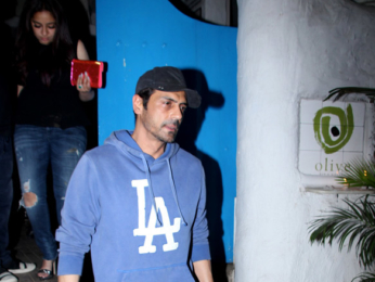 Arjun Rampal spotted at Olive Bandra