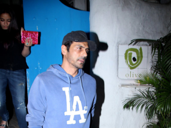 Arjun Rampal spotted at Olive Bandra