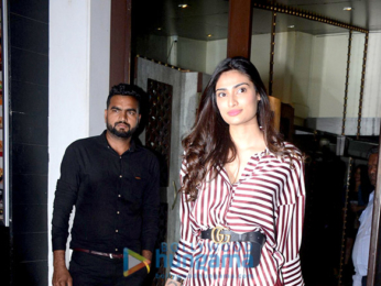 Athiya Shetty, Huma Qureshi, Krishna Shroff spotted at Bastian in Bandra