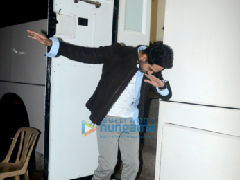 Ayushmann Khurrana snapped at Filmalaya Studio in Andheri