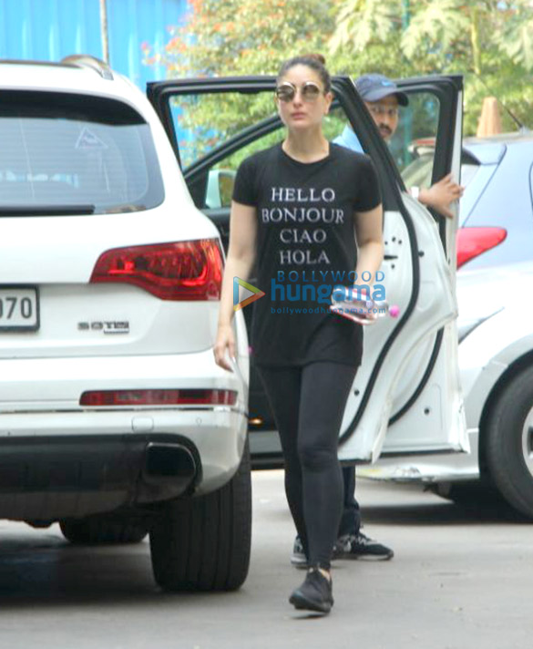 Kareena Kapoor Khan spotted at the gym Kareena Kapoor Khan spotted at the gym