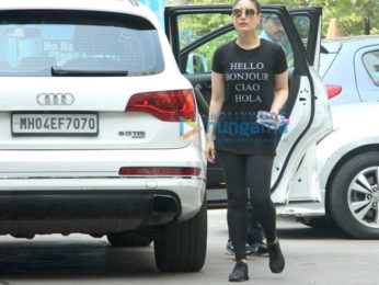 Kareena Kapoor Khan spotted at the gym