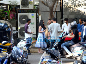 Krishna Shroff snapped in Bandra