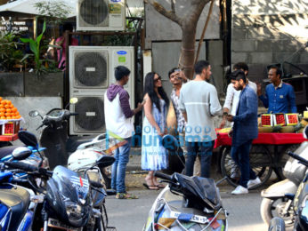 Krishna Shroff snapped in Bandra