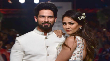 Lakme Fashion Week Summer/Resort 2018: Shahid Kapoor and Mira Rajput look resplendent in white for Anita Dongre