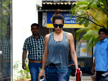 Malaika Arora snapped at the gym