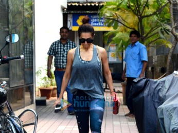 Malaika Arora snapped at the gym