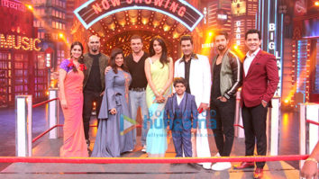 Mallika Sherawat and Sohail Khan on the sets of Entertainment Ki Raat