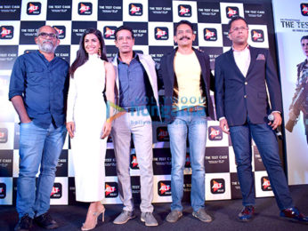 Nimrat Kaur snapped promoting her web series ‘The Test Case’ in Delhi