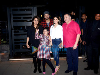 Ranbir Kapoor spotted with family at Yauatcha