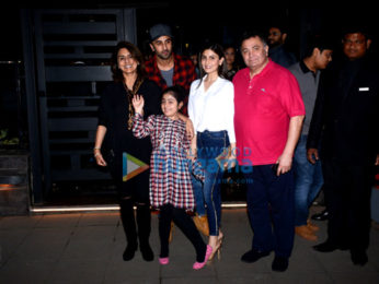 Ranbir Kapoor spotted with family at Yauatcha